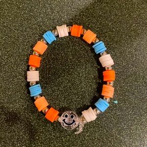 Clay bead bracelet